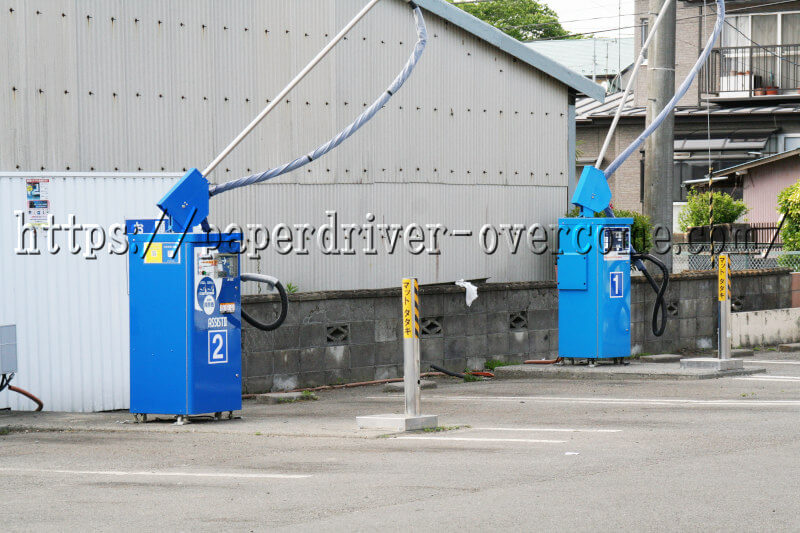 宮城県仙台市　ノンブラシ洗車機　設置場所　洗車スペース・サード岩切