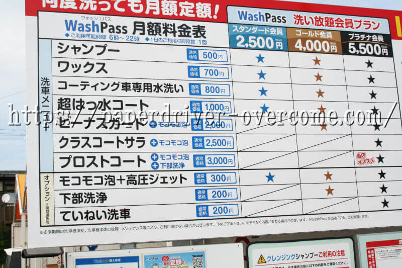 宮城県仙台市　ノンブラシ洗車機　設置場所　洗車スペース・サード岩切